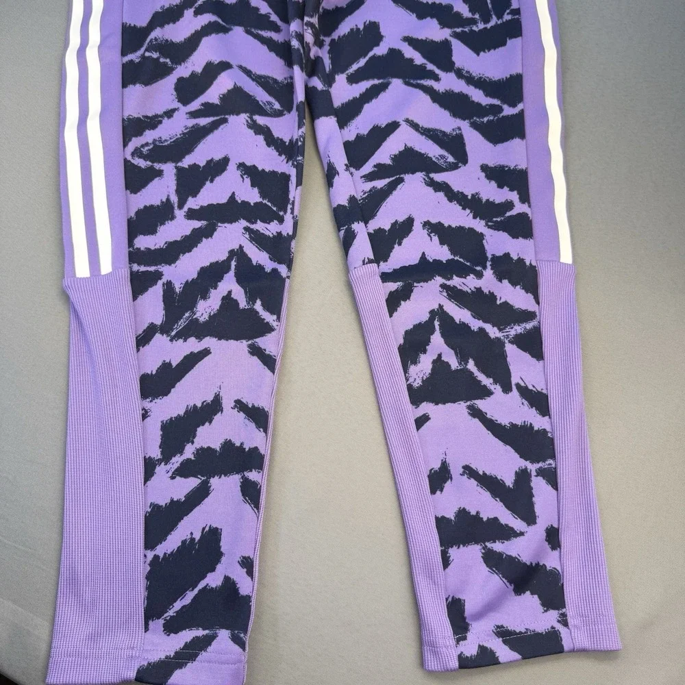 adidas Men's Sportswear Tiro Lifestyle Track Pants HS3299 Size M Purple Black